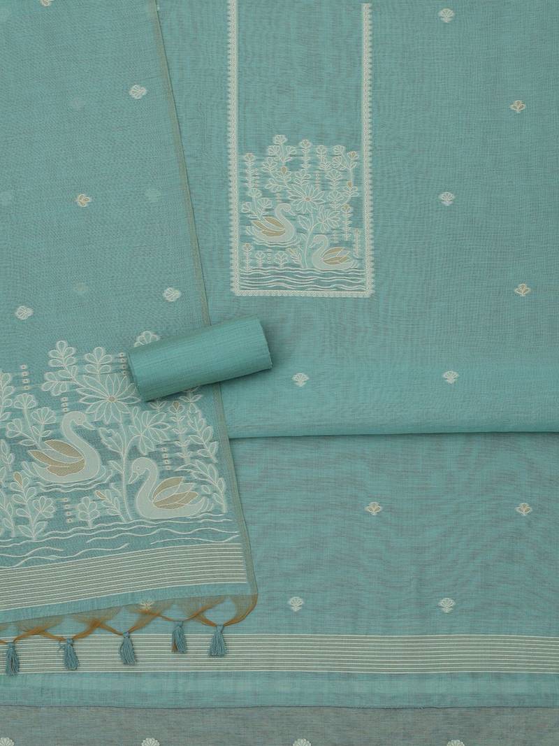 printed unstitched dress material