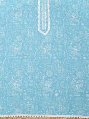 printed linen unstitched dress material 5