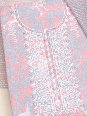 printed  cotton unstitched dress material 2