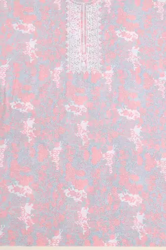 printed  cotton unstitched dress material
