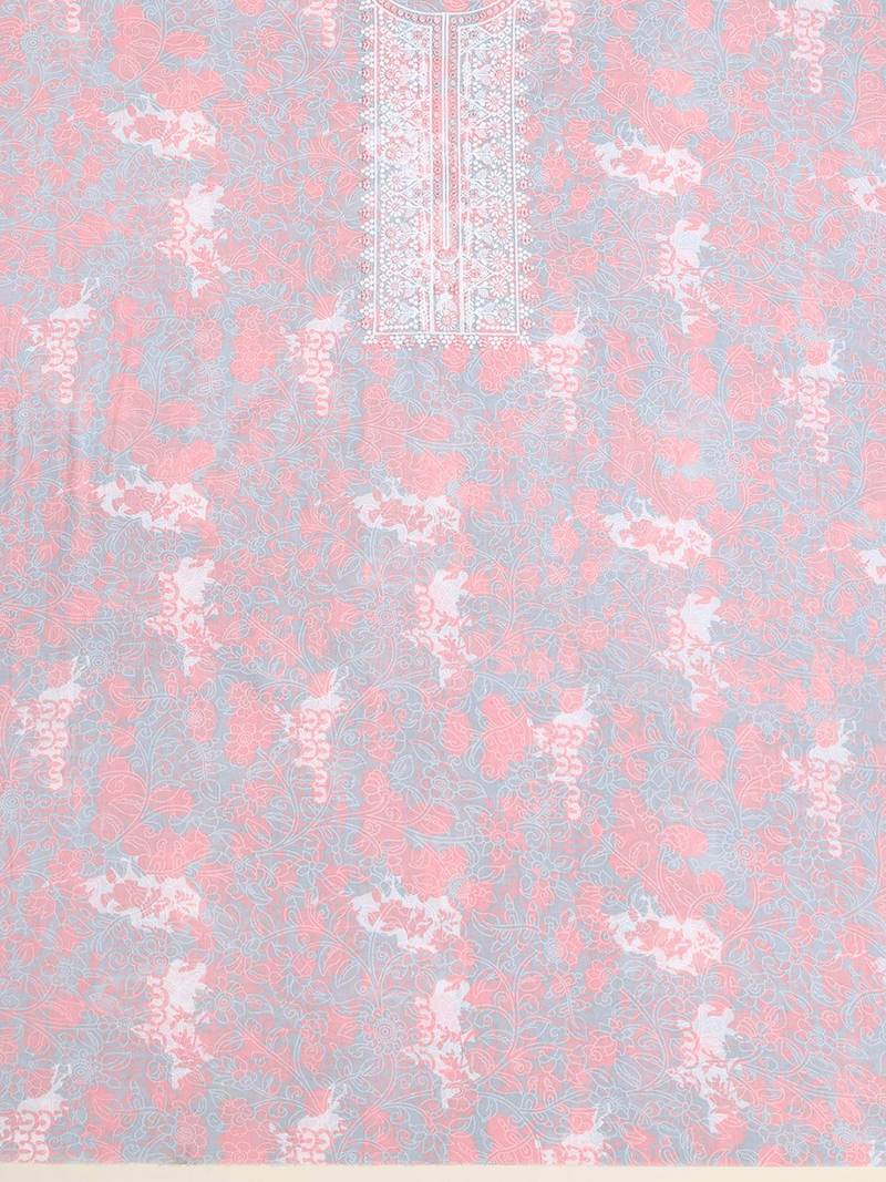 printed  cotton unstitched dress material