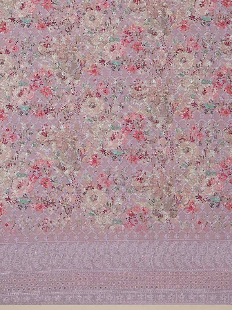 printed unstitched dress material