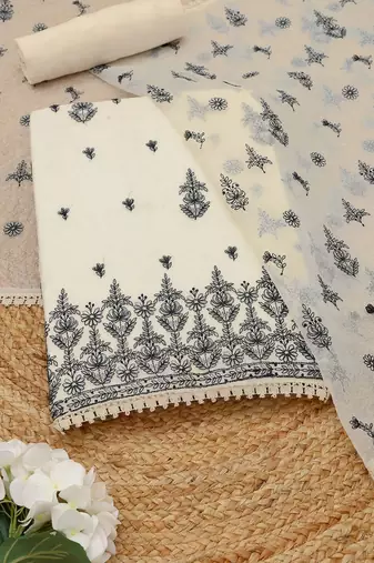 printed unstitched dress material