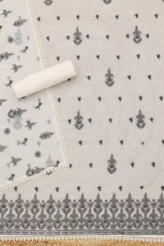 printed unstitched dress material