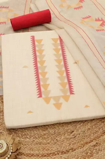 printed unstitched dress material