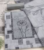 printed  cotton unstitched dress material