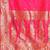 Pink woven design banarasi saree with blouse piece