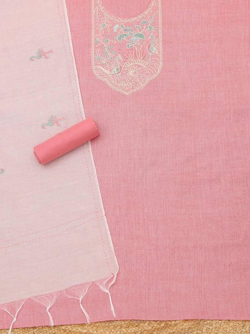 printed unstitched dress material