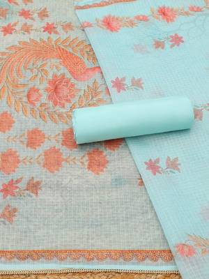 printed unstitched dress material 2