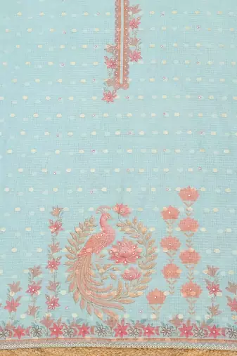printed unstitched dress material