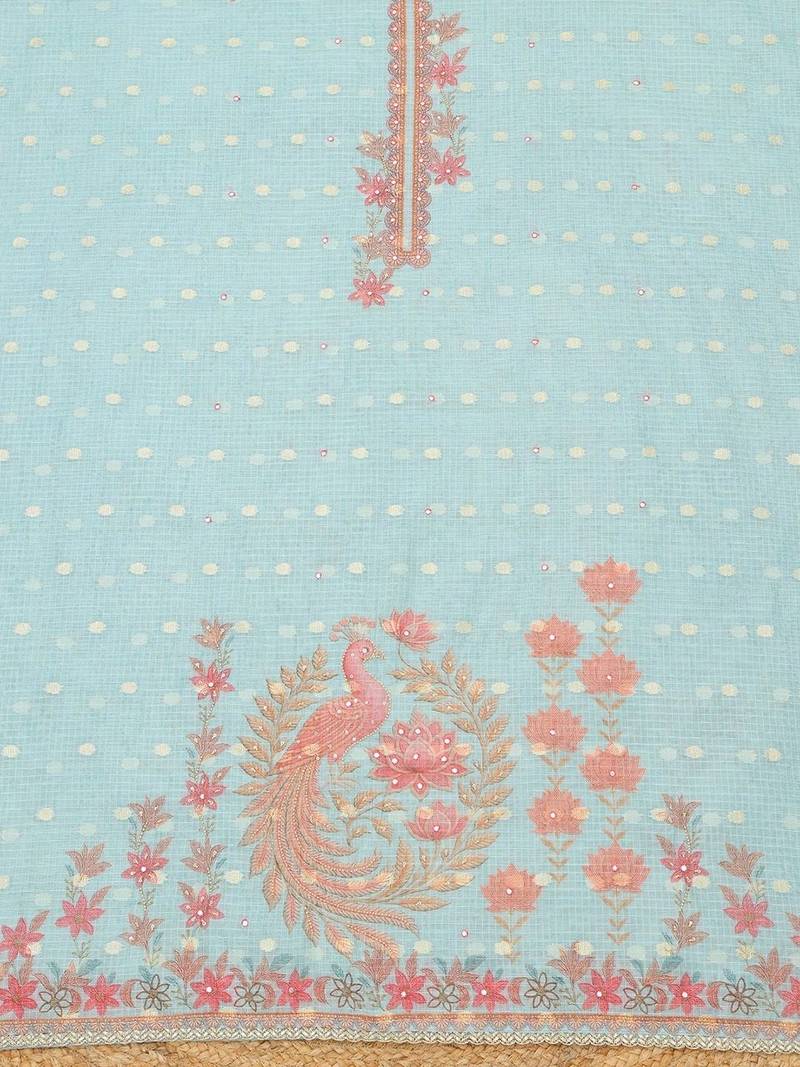 printed unstitched dress material