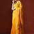 Yellow woven design chanderi sarees with blouse piece