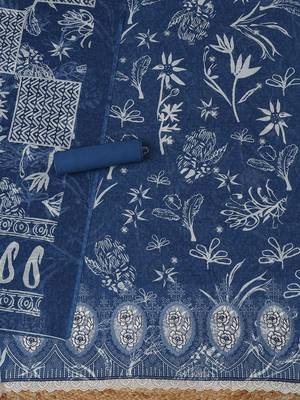 printed linen unstitched dress material 5