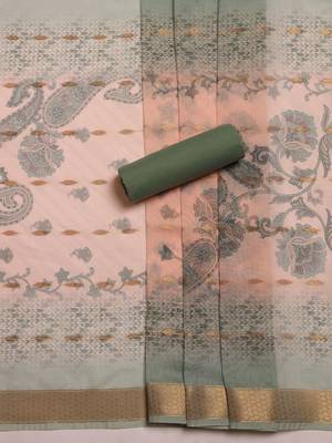 geometric printed unstitched dress material 3