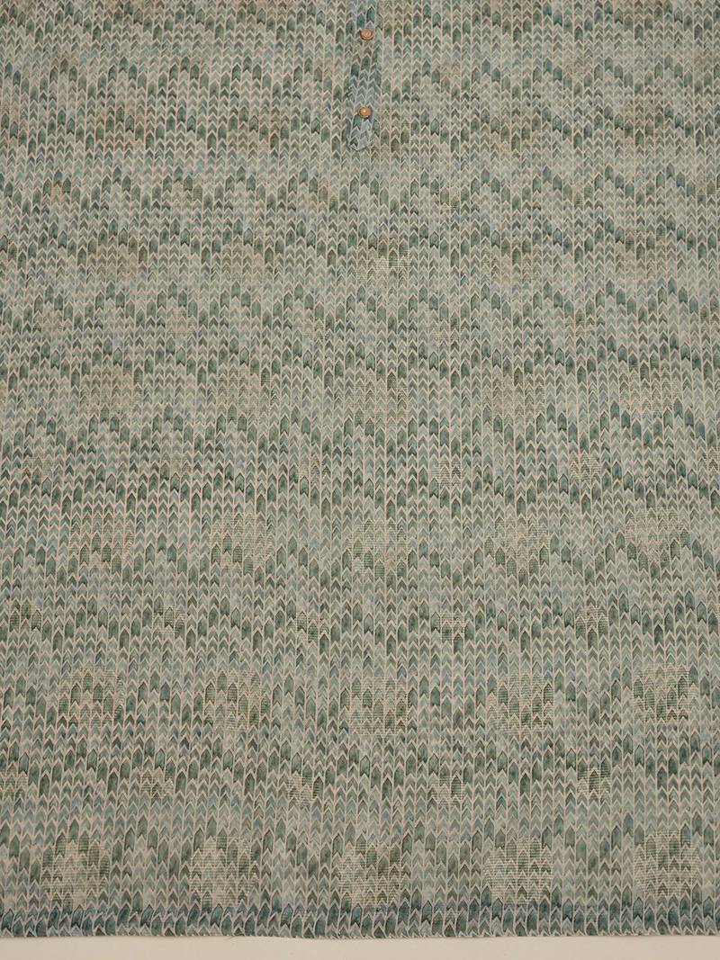 geometric printed unstitched dress material