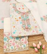 printed unstitched dress material