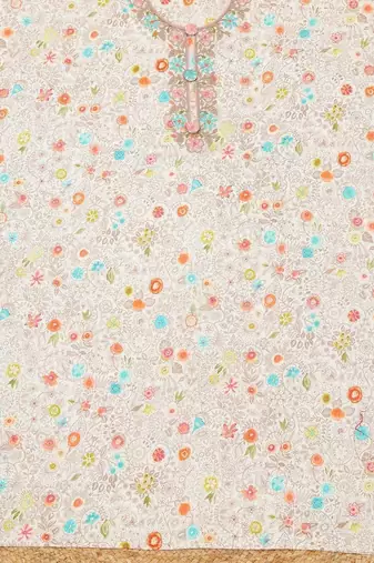 printed unstitched dress material