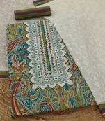 printed unstitched dress material