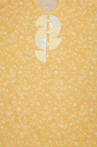 printed linen unstitched dress material