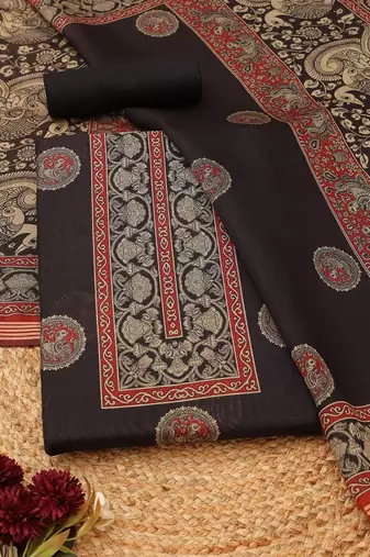 printed unstitched dress material