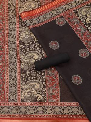 printed unstitched dress material 3