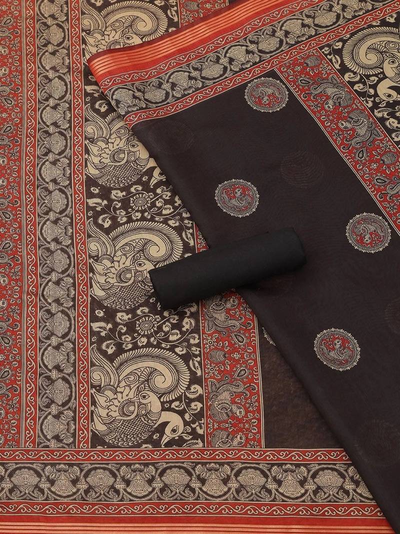 printed unstitched dress material