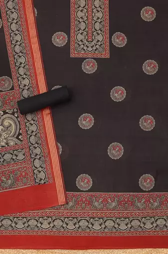 printed unstitched dress material