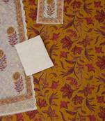 printed unstitched dress material