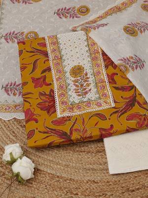 printed unstitched dress material 5