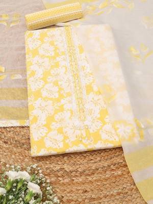 printed unstitched dress material 1