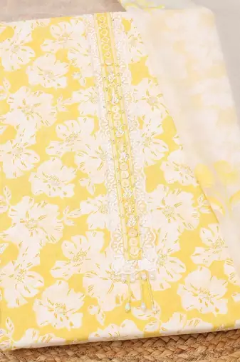printed unstitched dress material