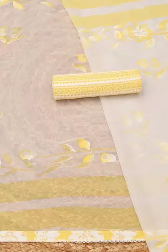 printed unstitched dress material