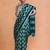 Green woven design saree with blouse