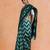 Green woven design saree with blouse