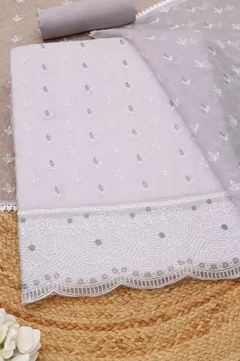 printed unstitched dress material