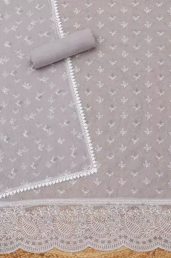 printed unstitched dress material