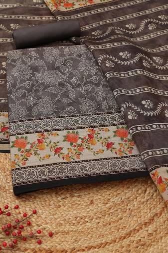printed unstitched dress material