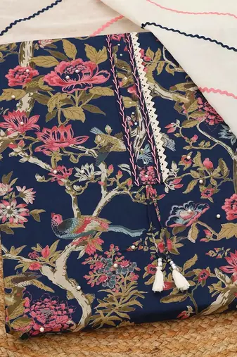 printed unstitched dress material