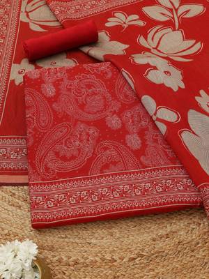 printed unstitched dress material 1