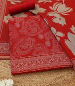 printed unstitched dress material