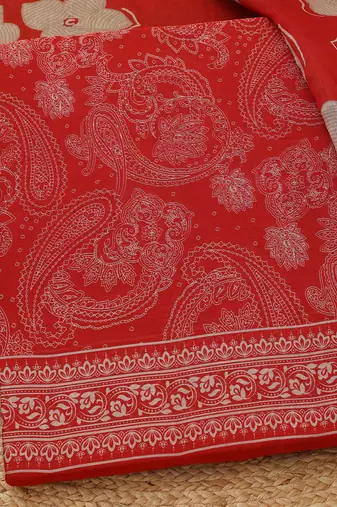 printed unstitched dress material