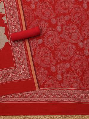 printed unstitched dress material 5