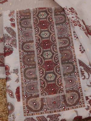 printed  cotton unstitched dress material 2