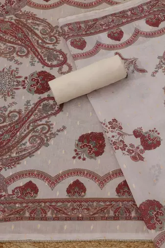 printed  cotton unstitched dress material