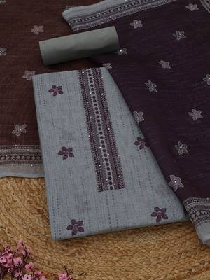 printed unstitched dress material 2