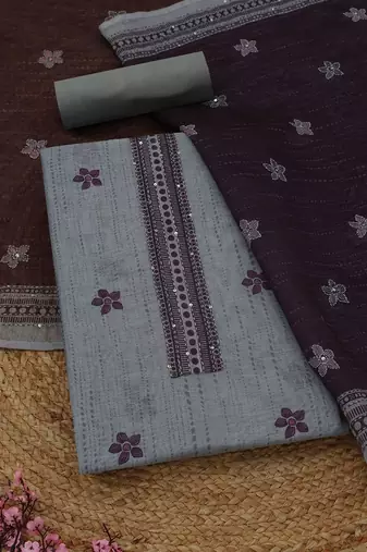 printed unstitched dress material
