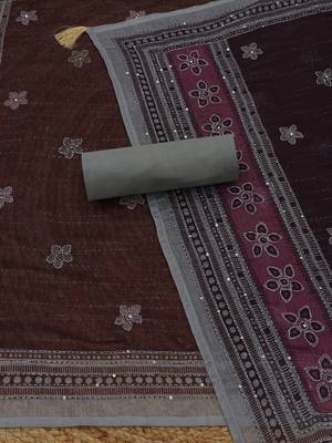 printed unstitched dress material 1