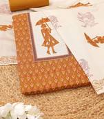 printed unstitched dress material