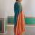 Blue ethnic motifs woven design zari banarasi saree