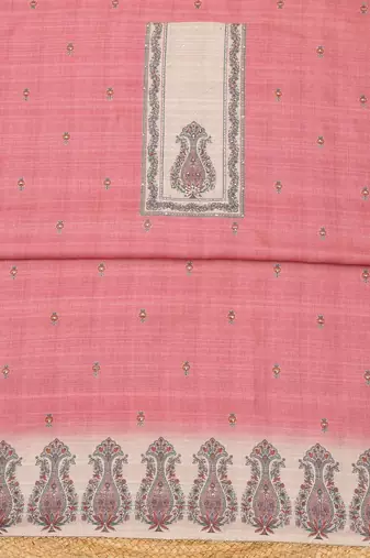 printed unstitched dress material